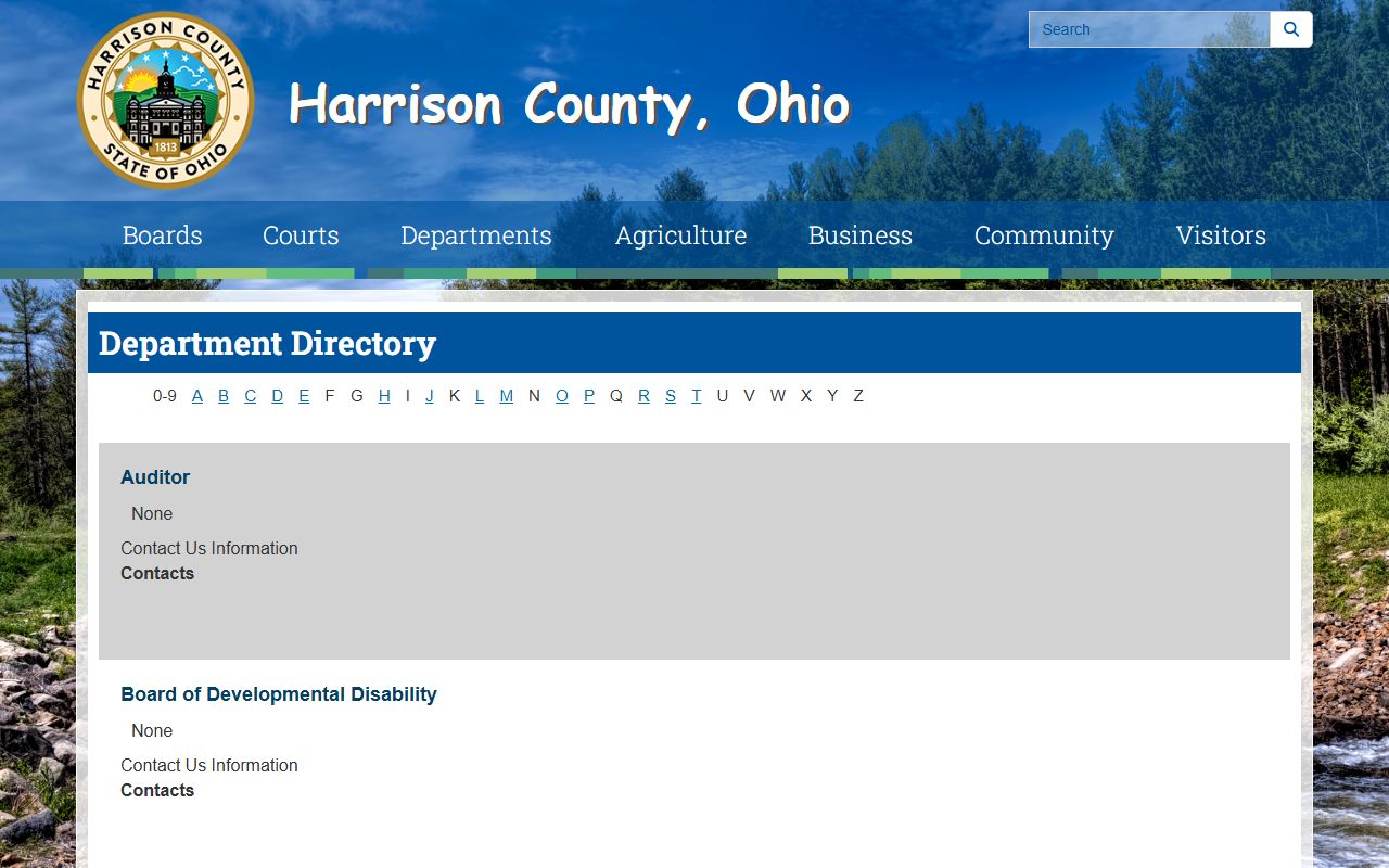 Harrison County Clerk of Courts felony records search