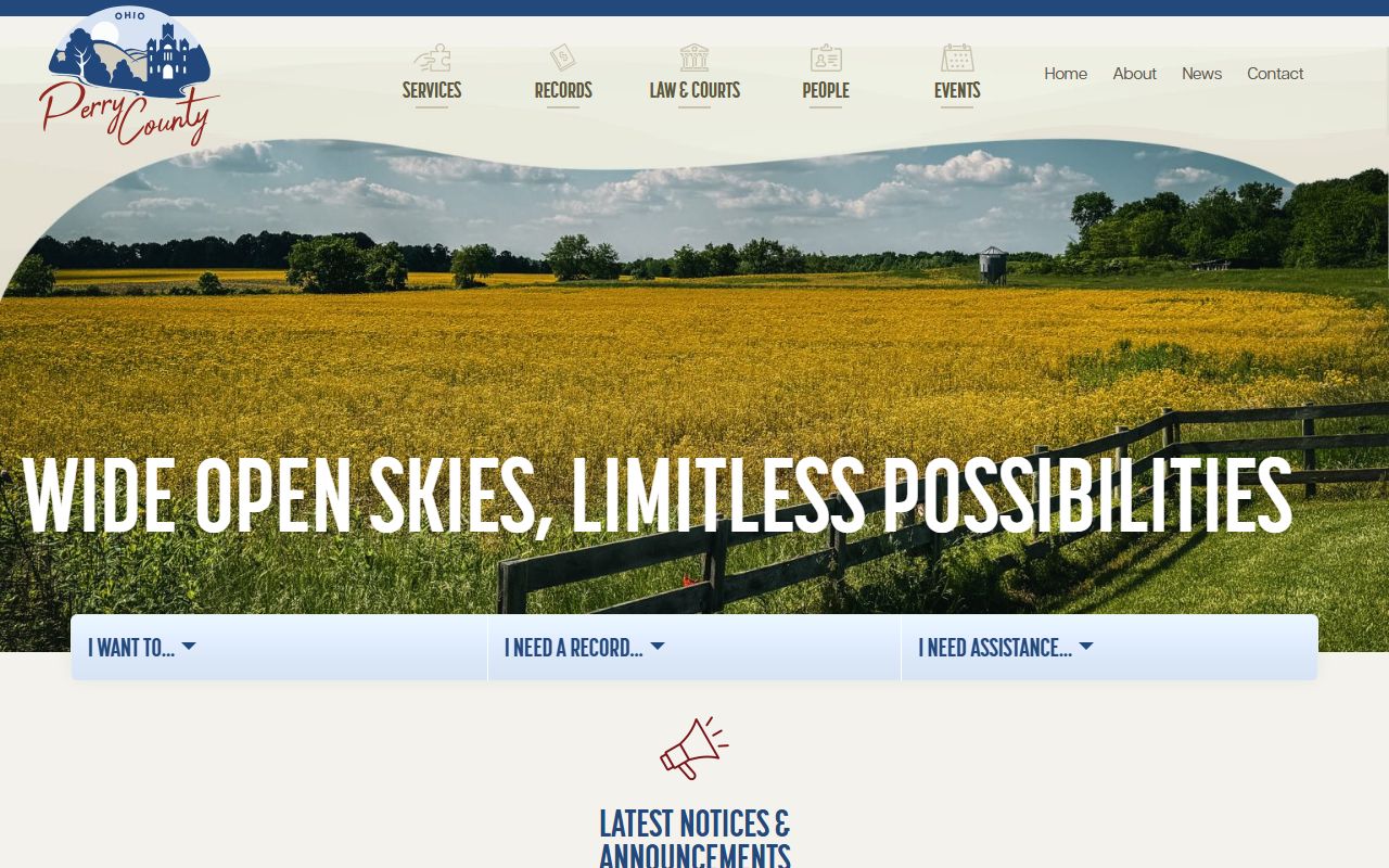 Perry County Court of Common Pleas for felony cases