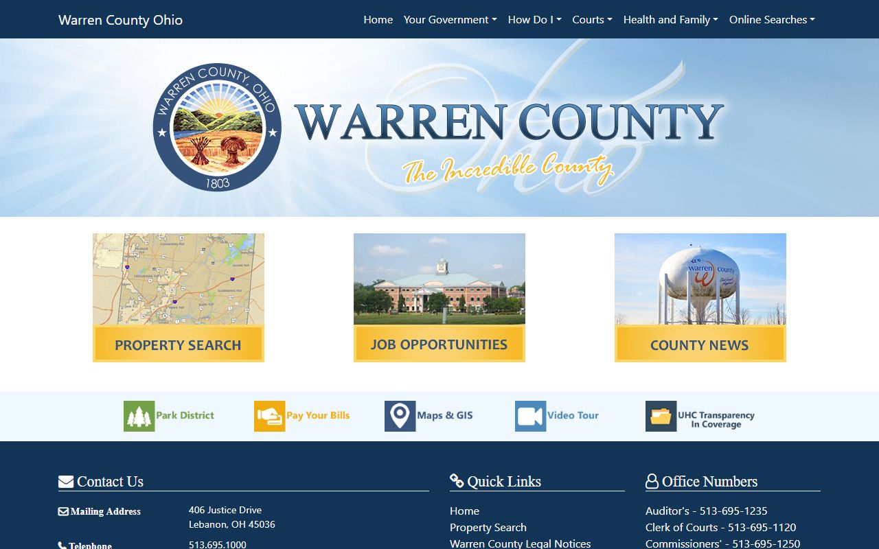Warren County Clerk of Courts for felony records access